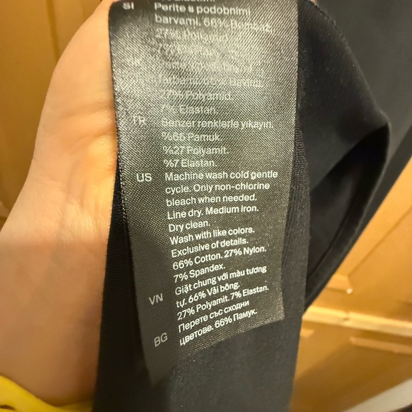 COS Black Sleeveless Zip-Front Dress | Minimalist | EU S - Picture 5 of 10